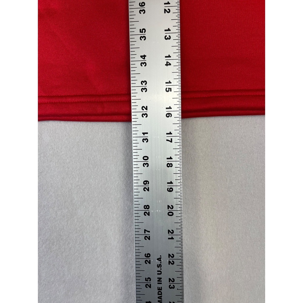 Kansas City Chiefs Hoodie Womens M Red Cropped Sweatshirt Pullover Relaxed - Picture 6 of 9